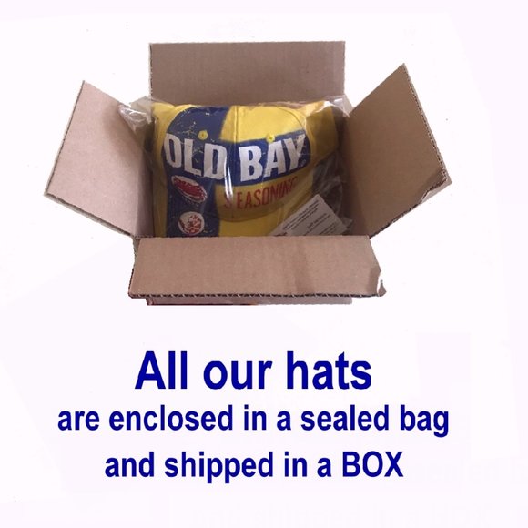 Old Bay Logo Cap Visor - NEW FAST SHIPPING - Picture 4 of 6